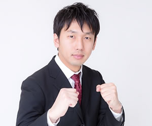 しっかりこなす事をアピールする男性