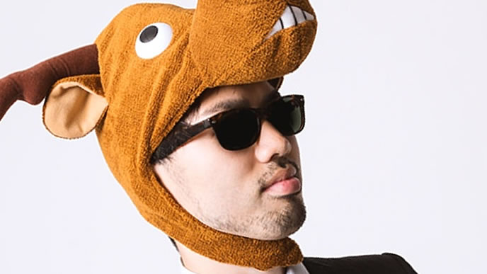 気を抜きすぎた男性
