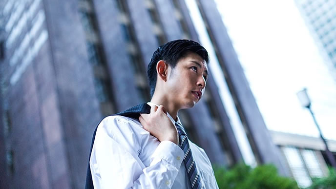 チャレンジ精神溢れる男性