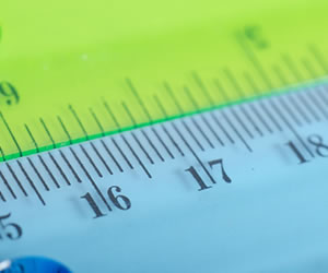 カラフルなものさし