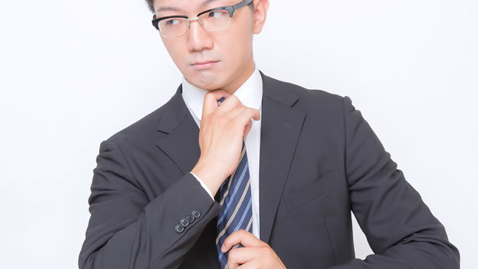 新社会人の男性