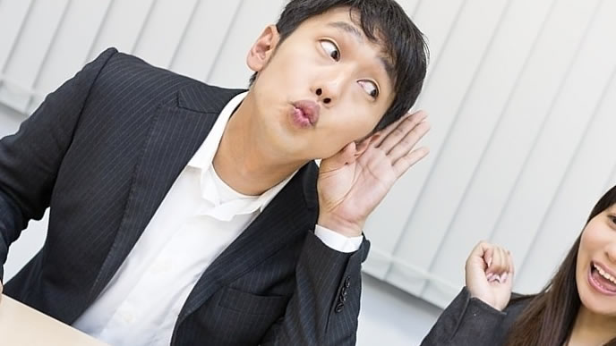 女性にウソをつく男性