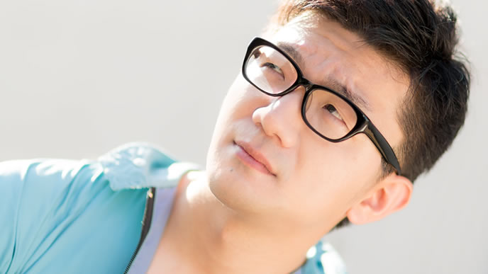 自営業で毎日頑張る男性