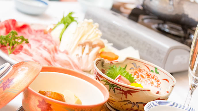 飲み物や食べ物が豊富にある環境