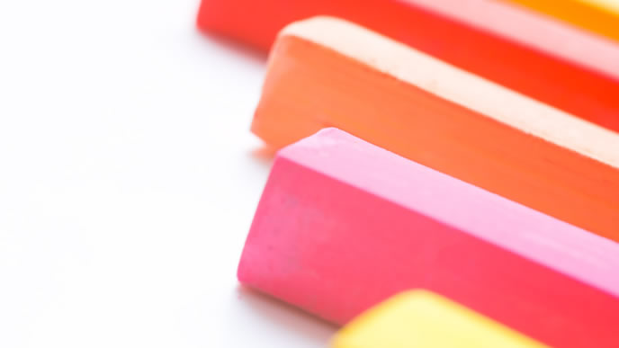 色とりどりなクレヨン