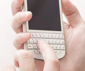 携帯電話でスケジュール管理