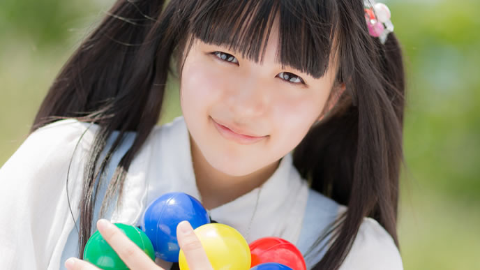 夢や希望が多い女性