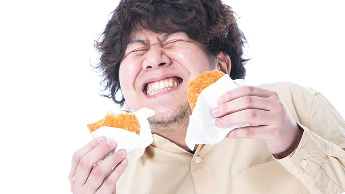 コロッケが大好物の個性的な男性