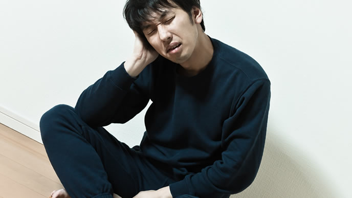 一日中パジャマの大学生