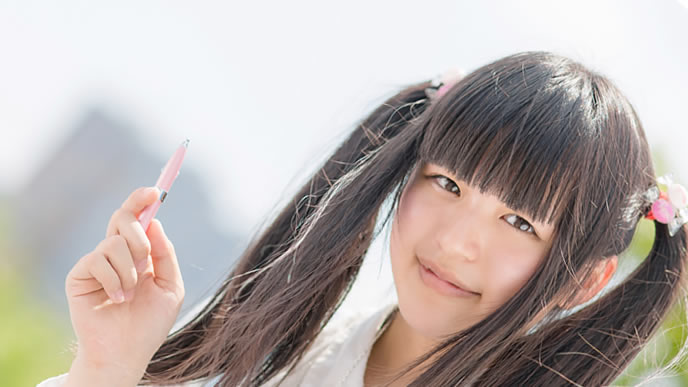 いろいろ教えてくれる素朴な女性