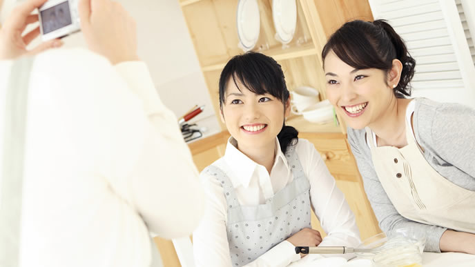 主婦友だちと食事会