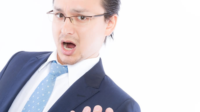 熱意とやる気が顔から出ている男性