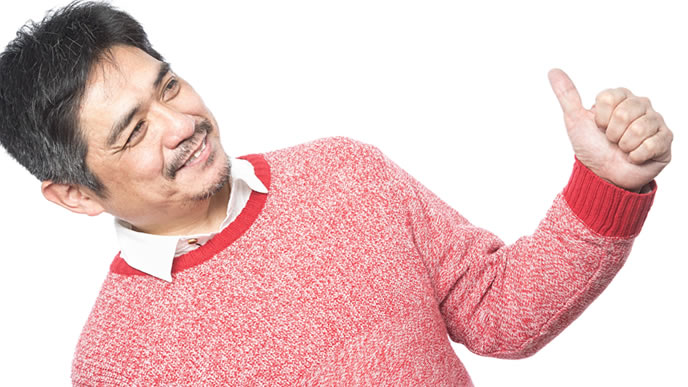 経験豊富なお父さん