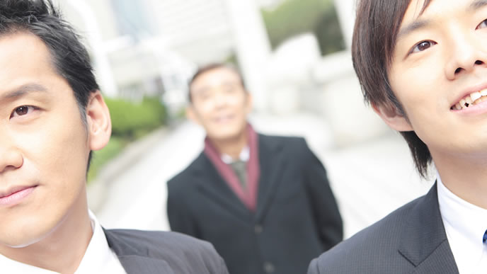 社運をかけた勝負にでる企業の営業マン