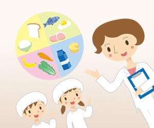 給食の管理をする栄養士