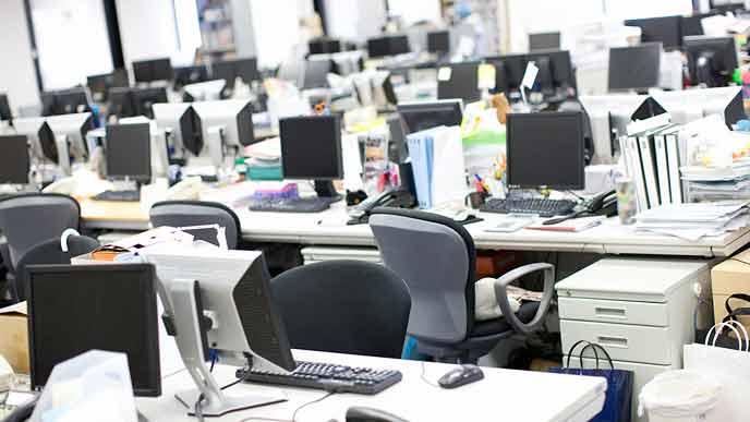 従業員50人以上のオフィス