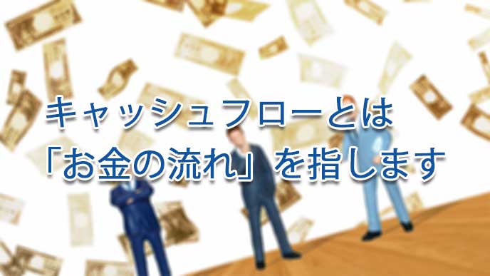 お金とサラリーマンの模型