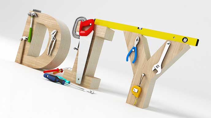 DIYの模型