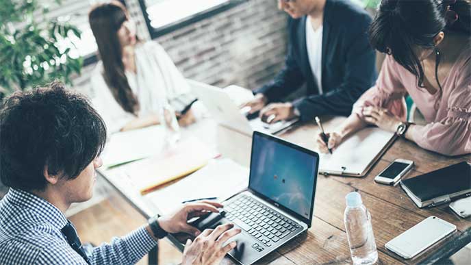 ベンチャー企業のオフィス