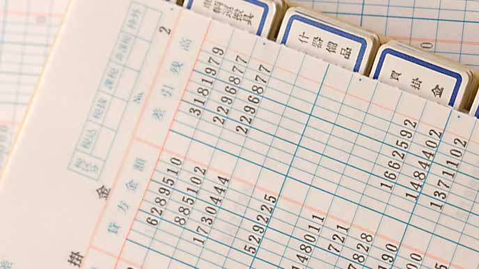 簿記書類