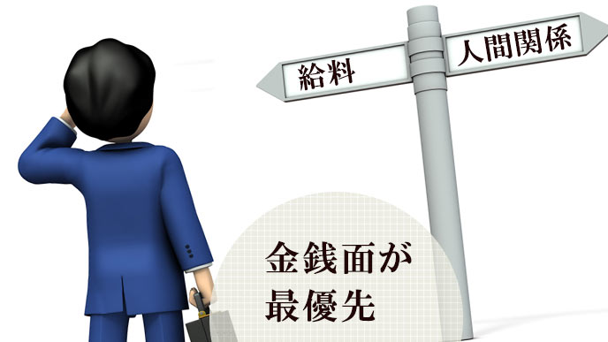 転職の条件いろいろ