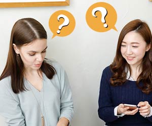 外人と日本字が互いに疑問を解決できない