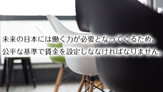 職場の椅子