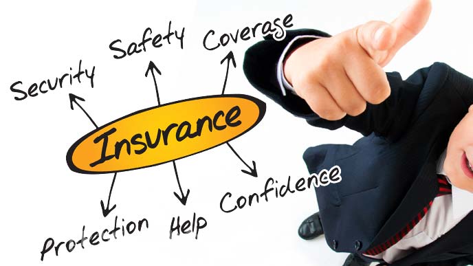 保険についてビジョンを描く男性のイメージ