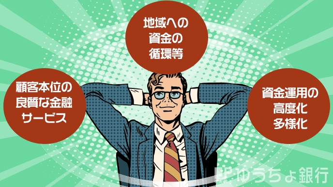 ゆうちょ銀行の雰囲気