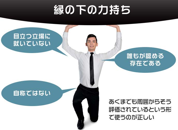 自己prの 縁の下の力持ち で支える力を強く印象付ける書き方 履歴書do