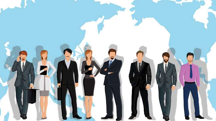 インターナショナルが企業のイメージ