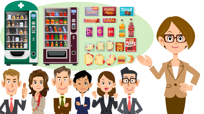 BtoEを説明する女性と聞いている人達